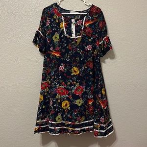 Size L colorful dress